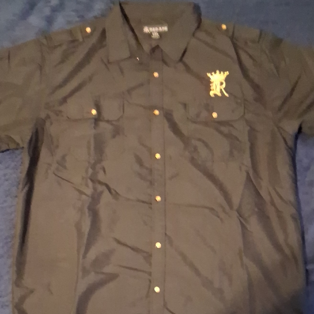 Black Button-Up Shirt